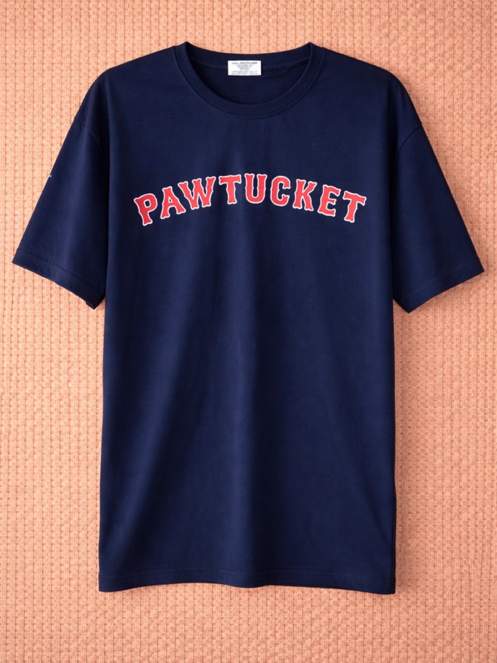 Pawtucket Red Sox Shirt XL Navy #2 Baseball Tee MiLB